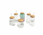 Glass Iced Coffee Cups - Image 
