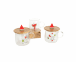 Watermelon Glass Mug Set - Image 