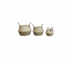 Woven Storage Basket Set - Image 