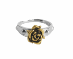 Golden Rose Collectible Ring Fixed Size - Image 