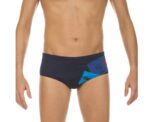 Arena Men Training Swimwear Vacanze Romane Brief Navy Multi - Image 