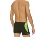 Arena Men Training Swimwear Short Descriptio Black Energy Green Turquoise - Image 