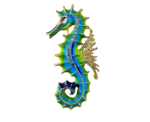 Ocean Seahorse Brooch - Image 