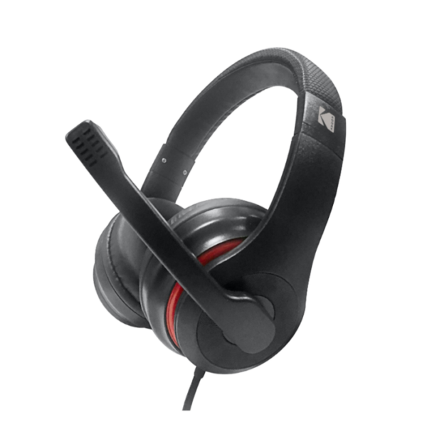 Kodak Wired Headphone With Adjustable Microphone Volume Control USB