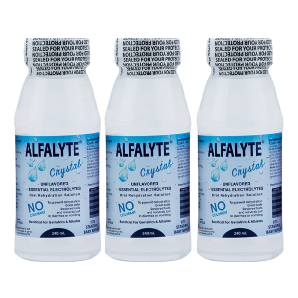 Alfalyte Unflavored Rehydration Drink Pack
