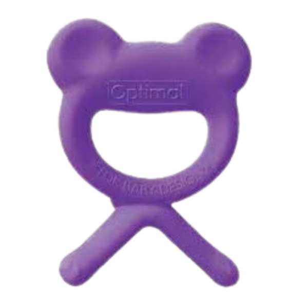 Optimal Rubber Frog Shape Teether