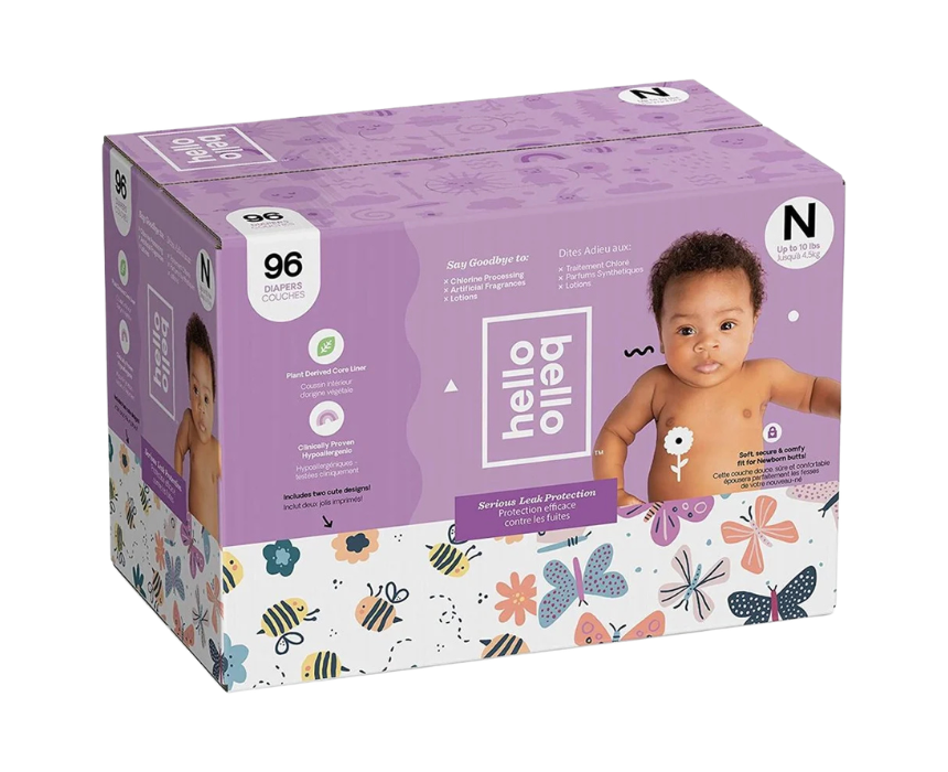 10 Hello Bello Baby Diapers Newborn Size - Image 1