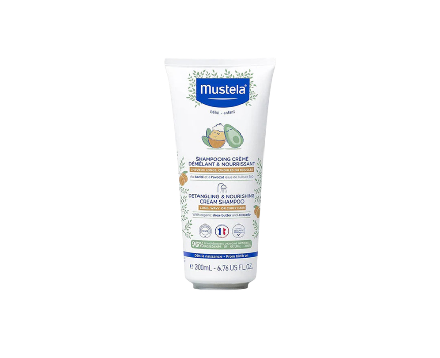 100 Cream Shampoo Curly Hair Mustela - Image 1