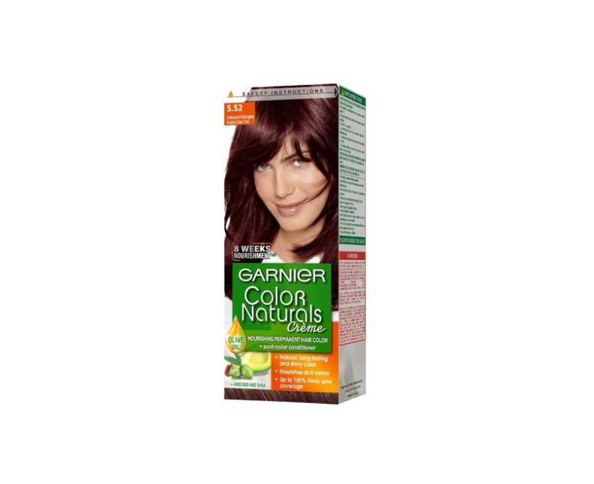 100 Garnier Light Mahogany Hair Color - Image 1