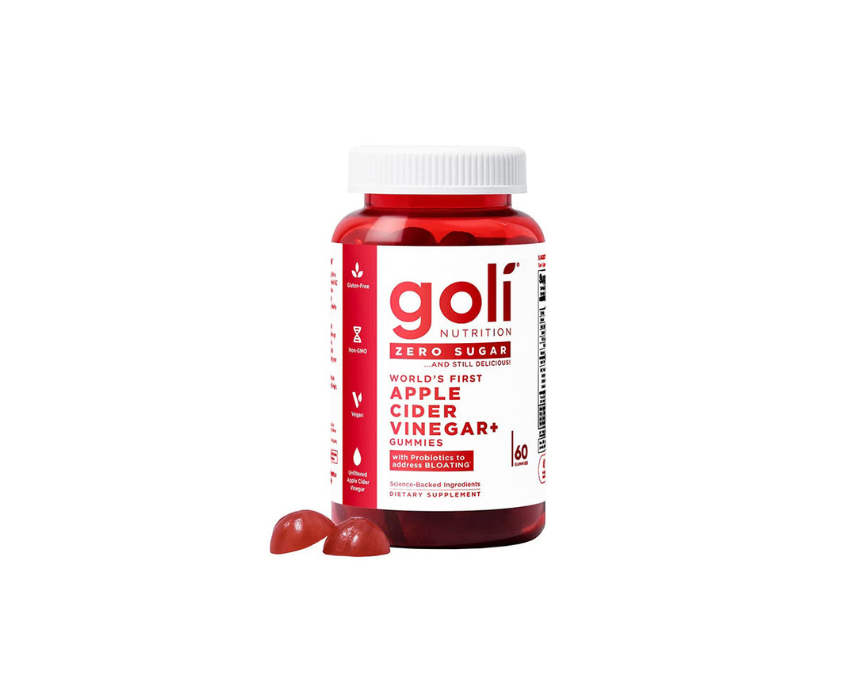 100 Goli Apple Cider Vinegar Zero Sugar Gummies 60 pieces - Image 1