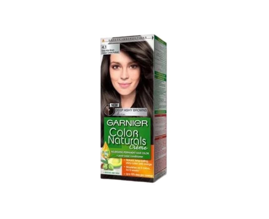 101 Garnier Ash Brown Hair Color - Image 1