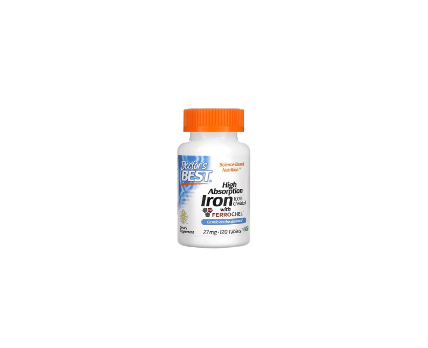 103 High Absorption Iron Tablets Doctors Best - Image 1