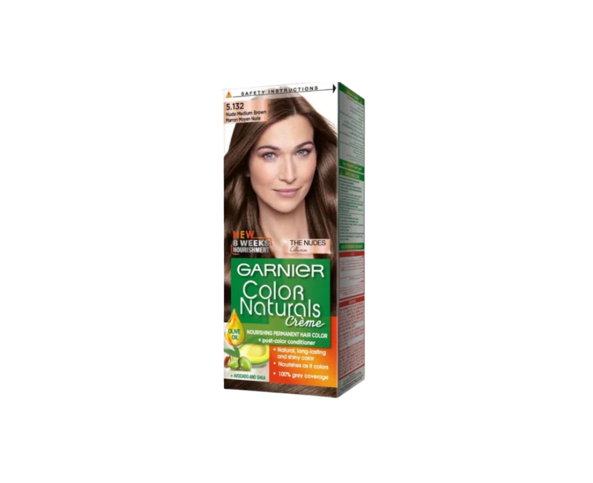 109 Garnier Nude Medium Brown Hair Color - Image 1