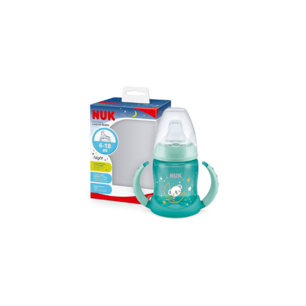 Learner Bottle Night Glow Green Nuk