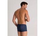 Arena Men Training Swimwear Short Checks Navy - Image 