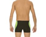 Arena Men Training Swimwear Short Descriptio Black Energy Green Turquoise - Image 