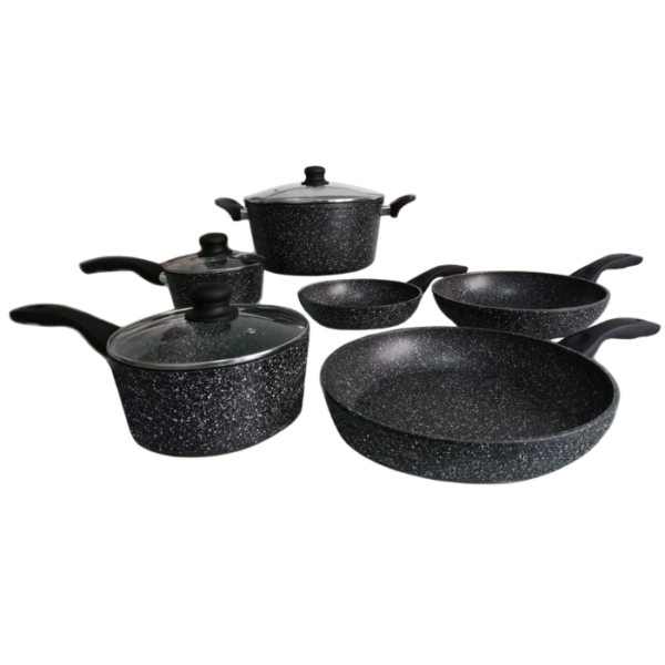 Westinghouse Marble Finish Cookware Set
