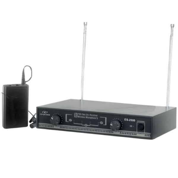 Conqueror Microphone Wireless With Bodypack Transmitter And Clip