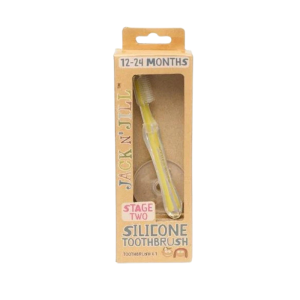 Jack NJill Toddler Silicone Toothbrush