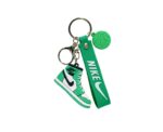 Green Nike Air Jordan 3D PVC Keychain - Image 