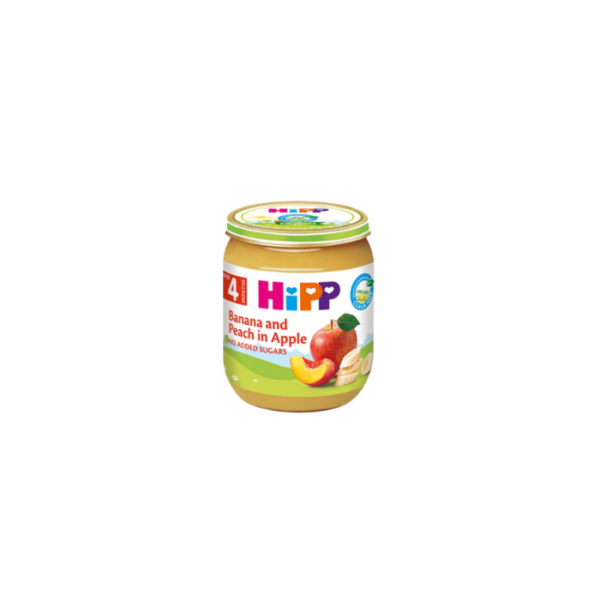 Baby Food Banana Peach Apple Hipp