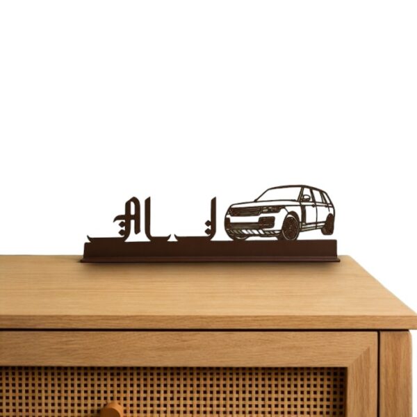 Personalized Car Desk Display