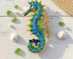 Ocean Seahorse Brooch - Image 
