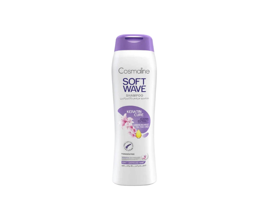 12 Soft Wave Keratin Repair Shampoo - Image 1