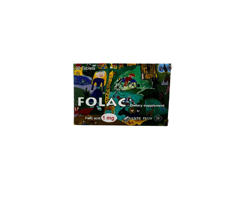 124 Health Supplement Folac 1mg - Image 1