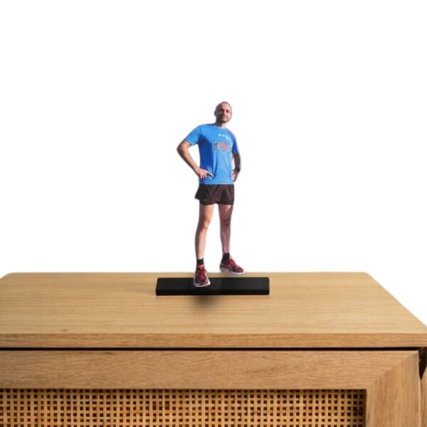 Printed Silhouette Desk Display