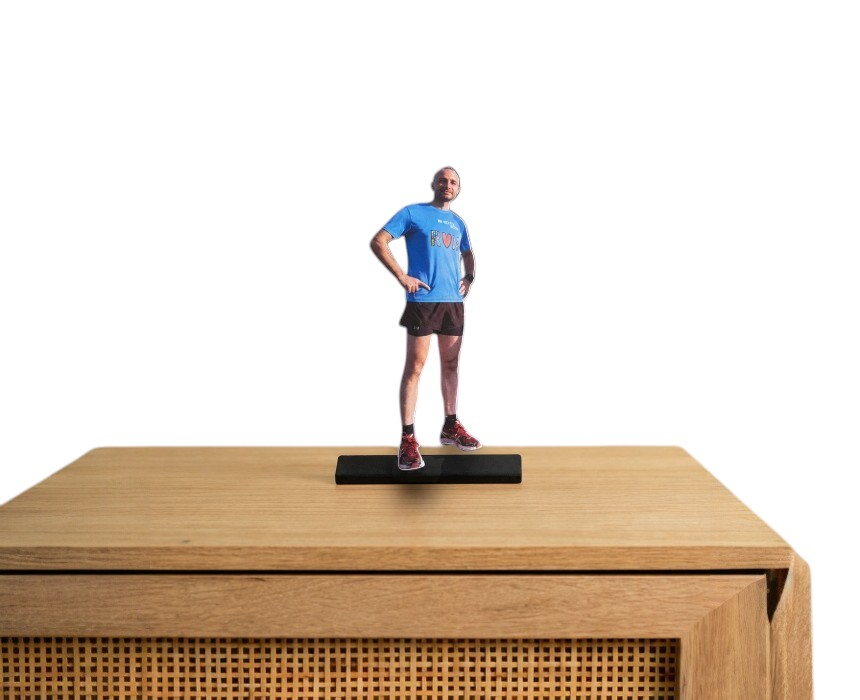 13 Printed Silhouette Desk Display - Image 1