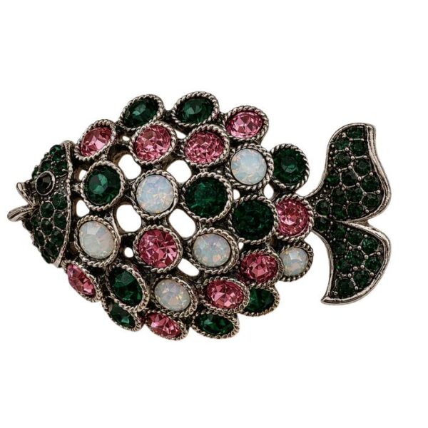 Jewel Fish Brooch