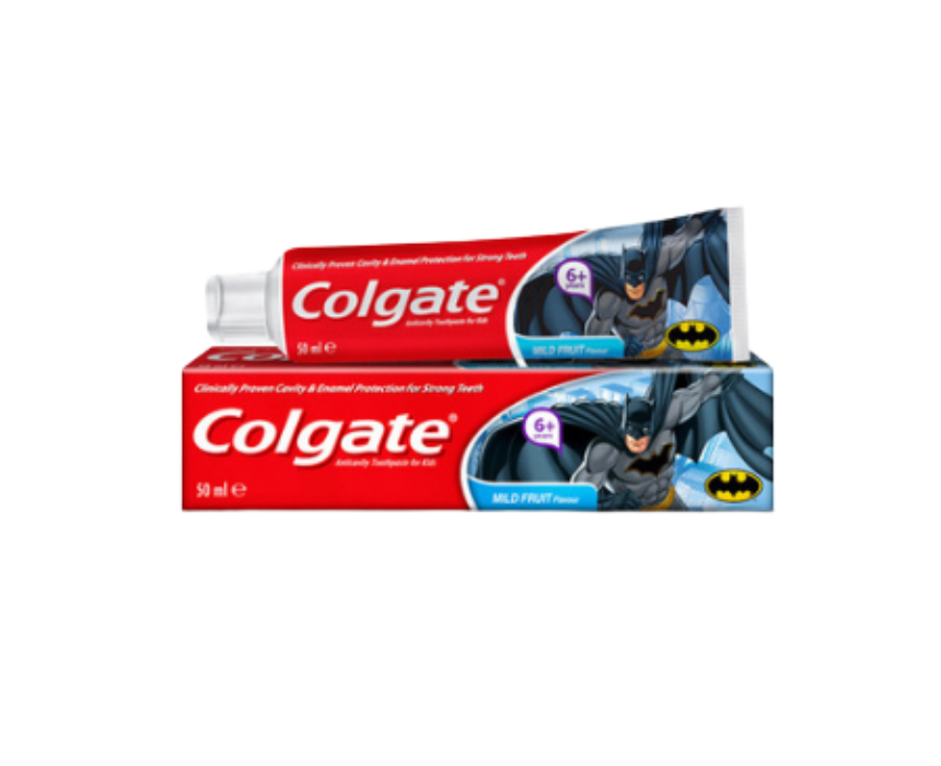 130 Toothpaste Junior Batman 6Y+ Colgate - Image 1
