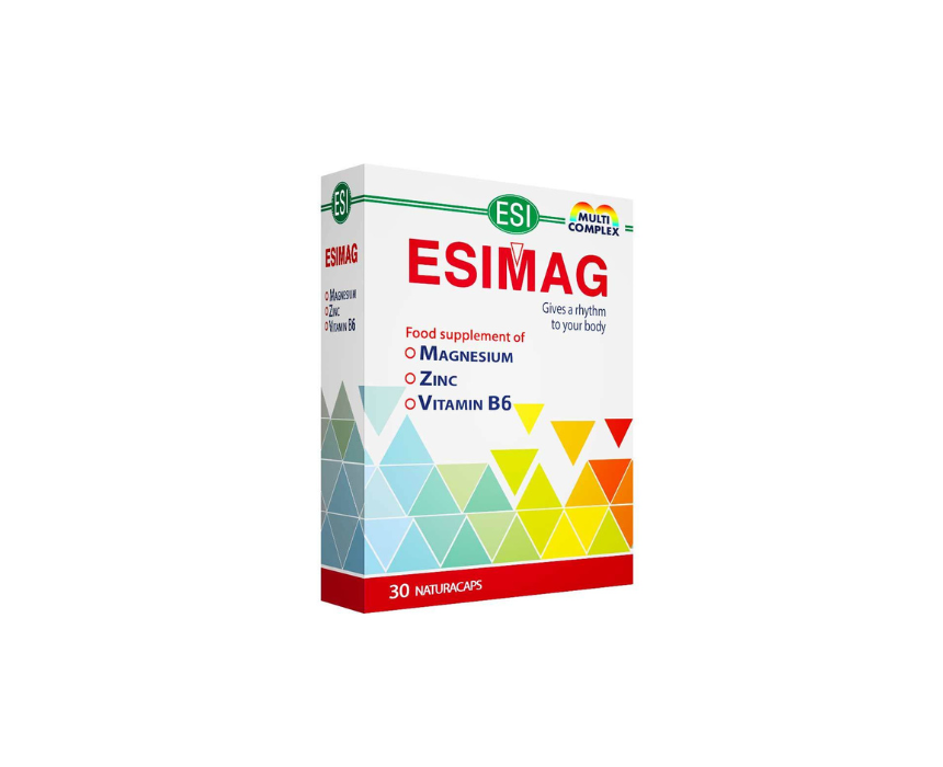 132 Mg Zinc B6 Capsules Esimag - Image 1