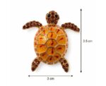 Amber Turtle Brooch - Image 