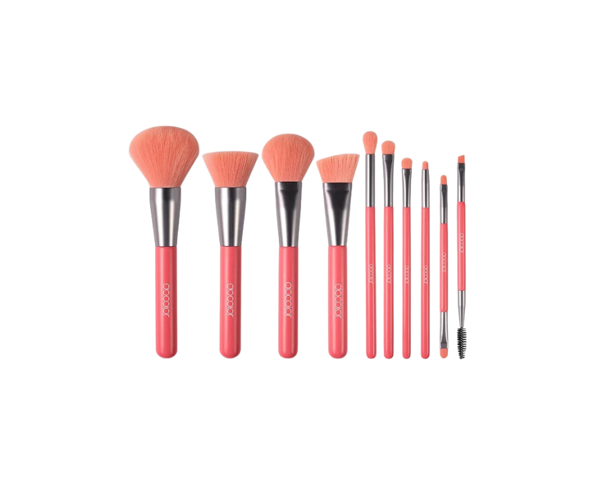 140 Docolor Neon Makeup Brush Set - Image 1