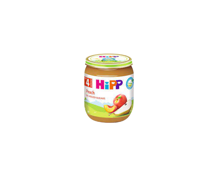 142 Baby Food Peaches 4M+ Hipp - Image 1