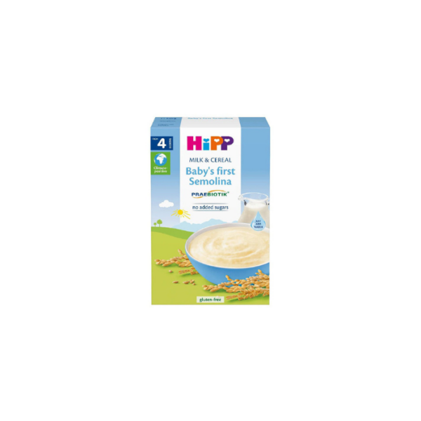 Baby Milk & Cereal Semolina 4M+ Hipp