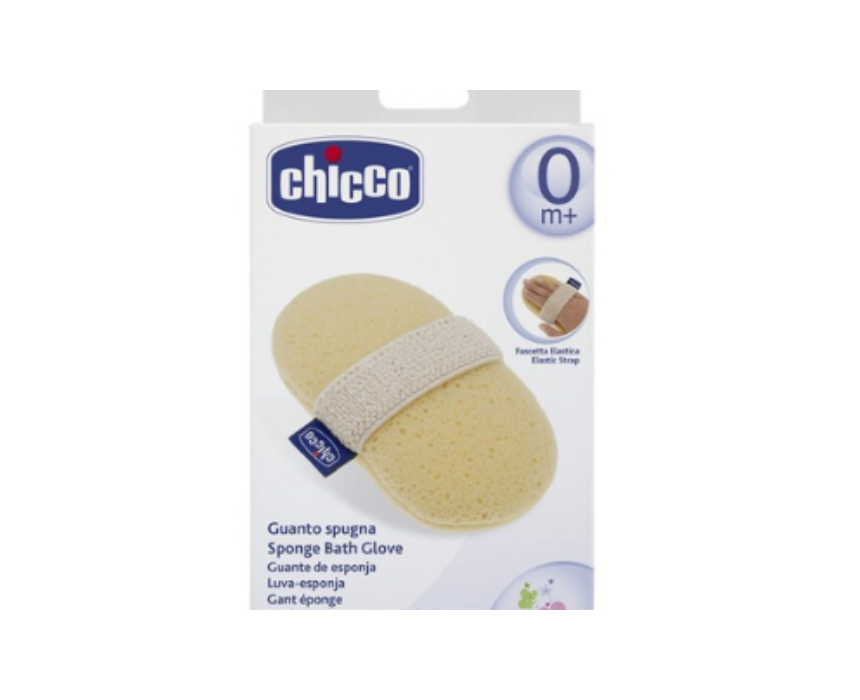 148 Glove Bath Sponge 0M+ Chicco - Image 1