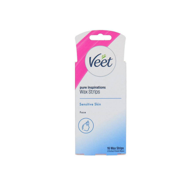 Face Wax Strips Hypoallergenic Sensitive Veet