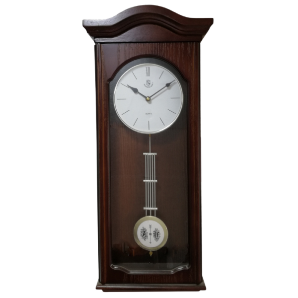 Woodpecker Solid Wood Quartz Large Wall Clock