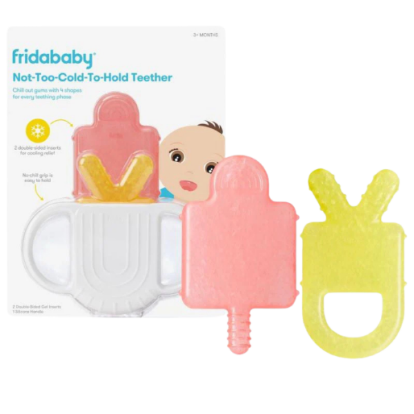 Teether Fridababy Not Too Cold To Hold Bpa Free Silicone Teether