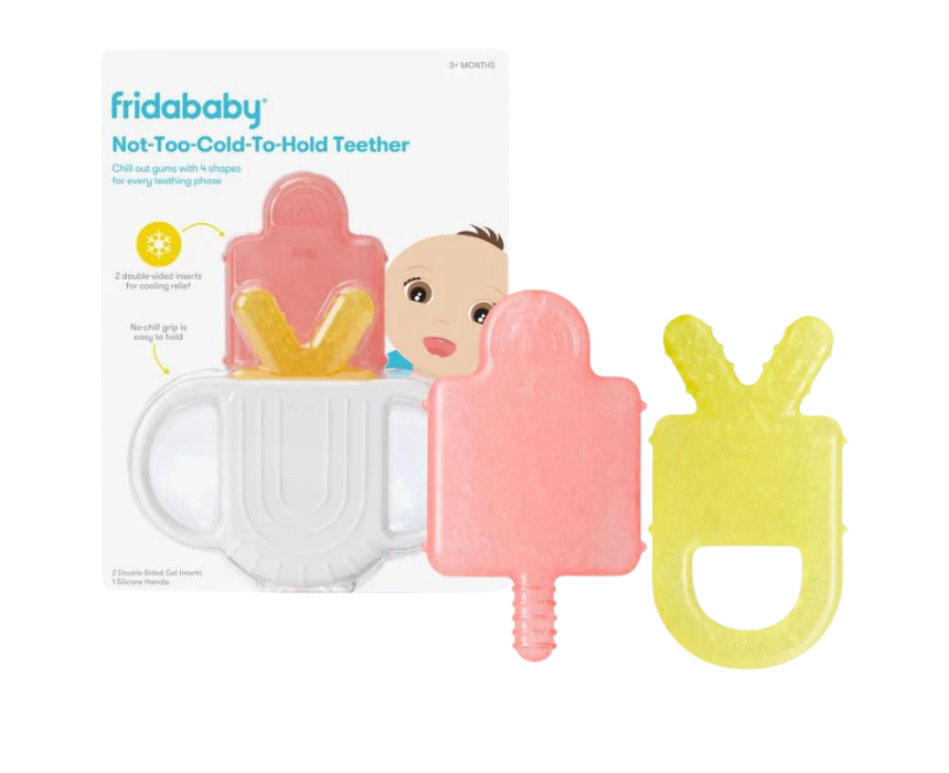 15 Teether Fridababy Not Too Cold To Hold Bpa Free Silicone Teether - Image 1