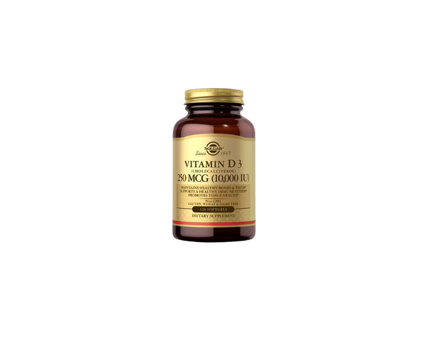 153 Vitamin D3 Supplement 10000IU 250mcg Solgar - Image 1