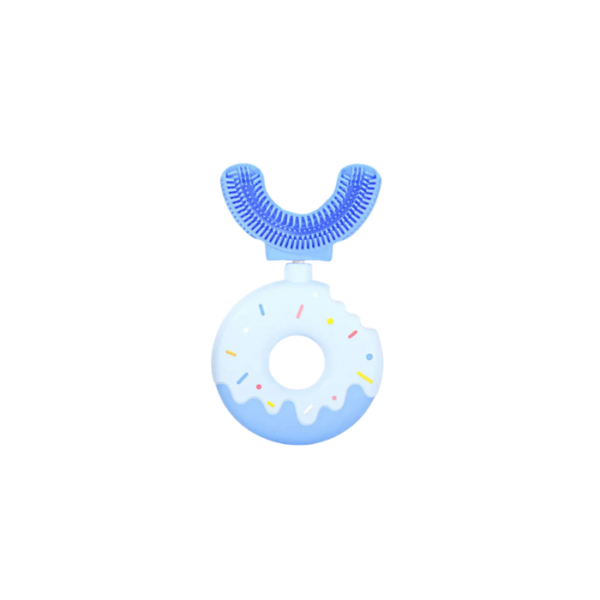 Donut Brush Tiny Smiles Blue