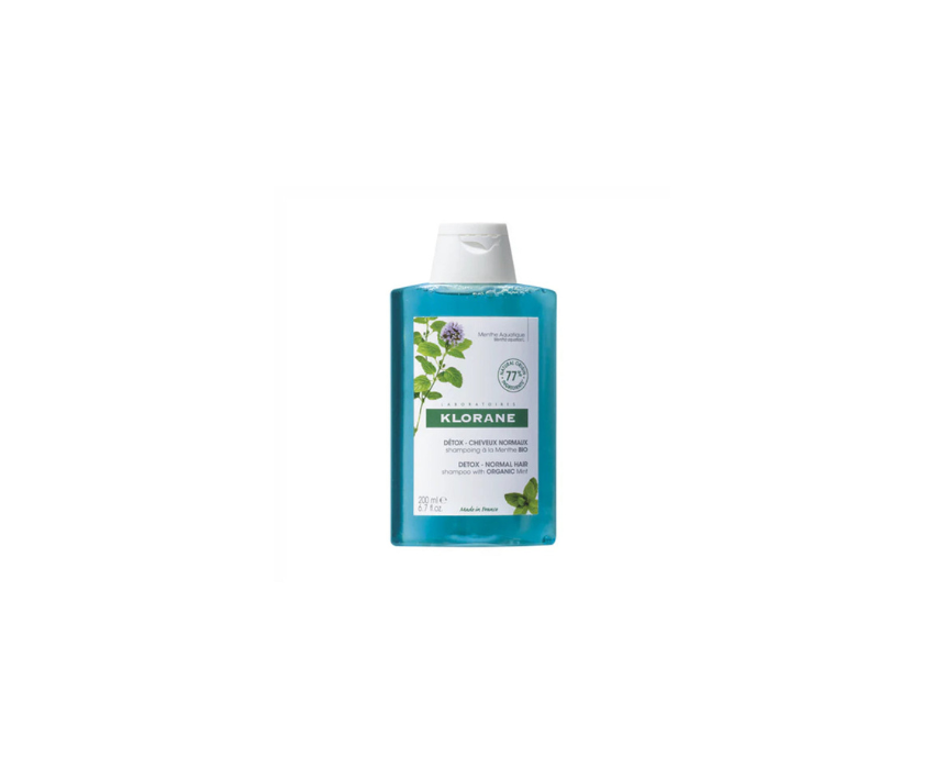 166 Shampoo Detox Aquatic Mint Klorane - Image 1