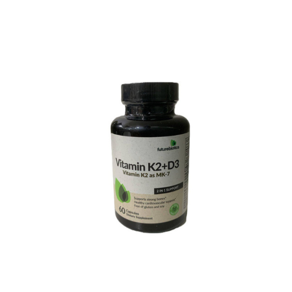 Vitamin K2 D3 Supplement 90mcg + 5000IU Futurebiotics