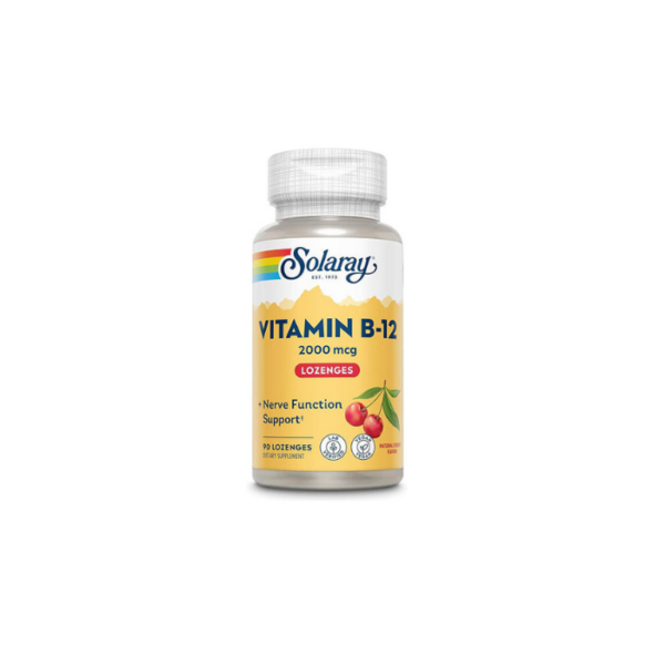Vitamin B12 Supplement 2000mcg Solaray