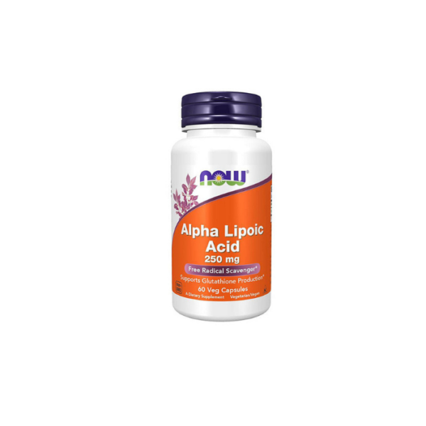 Alpha Lipoic Acid Supplement 250mg Now