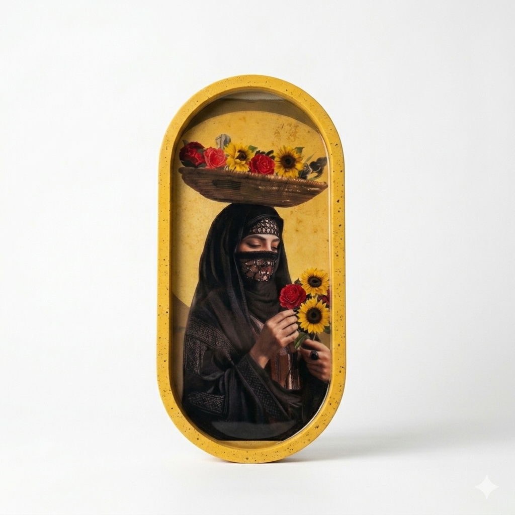 1779365235997 Arabesque Yellow Tray - Image 1
